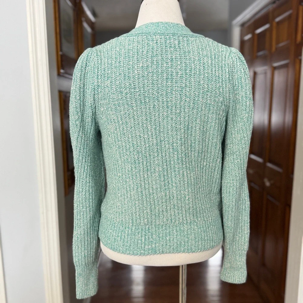 Loft Mint Green V-Neck Women's‎ Sweater